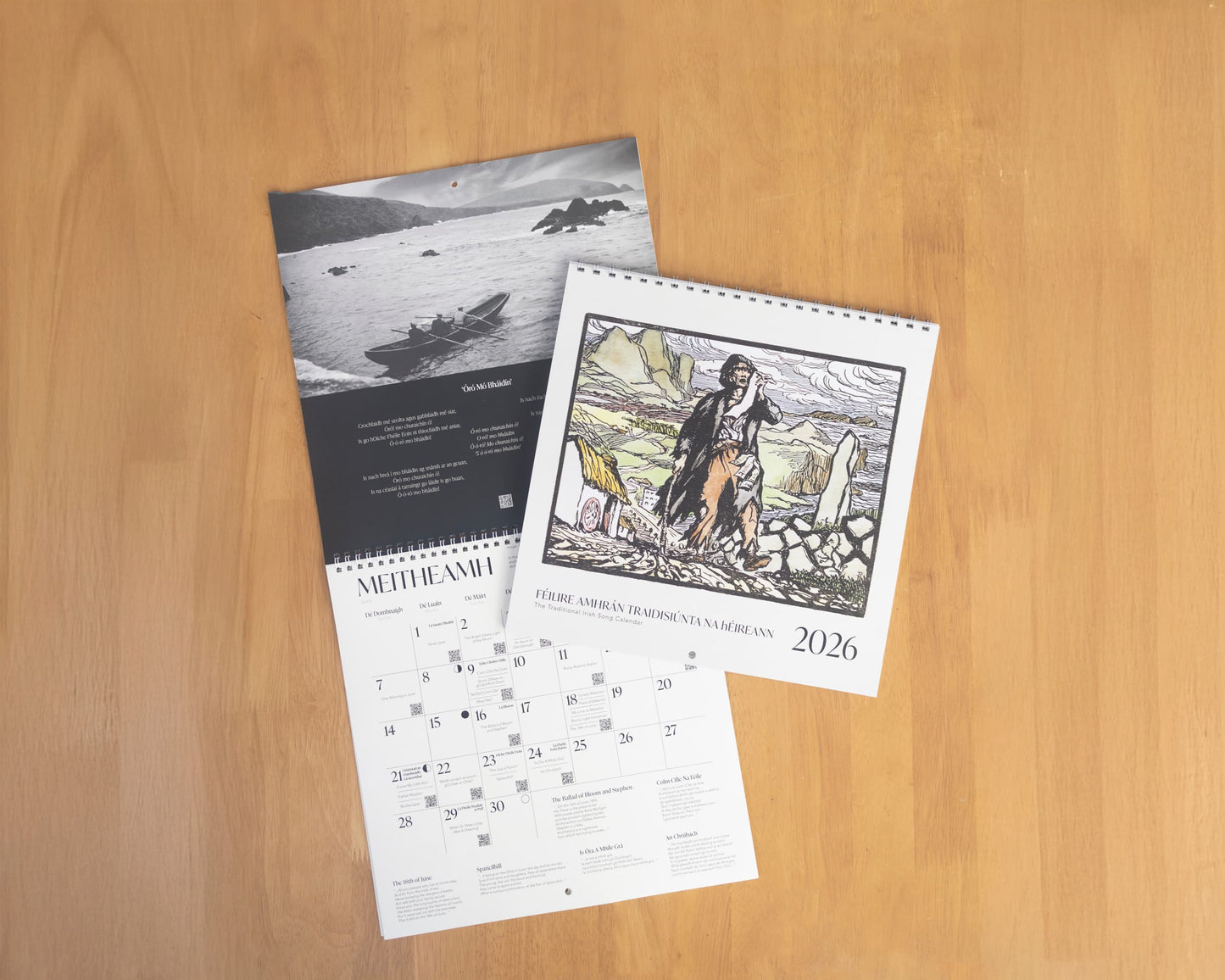 The Traditional Irish Song Calendar 2026