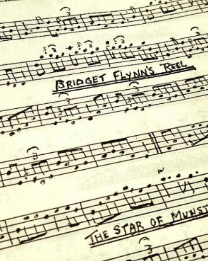 handwritten sheet music