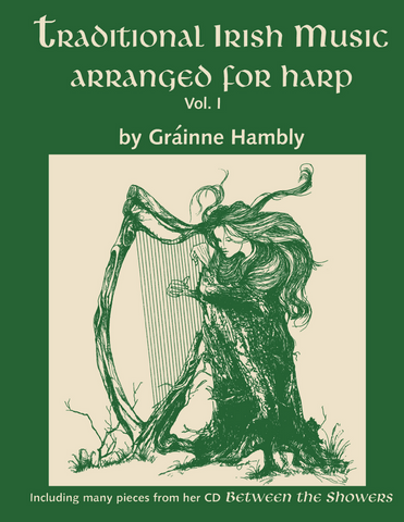 TRADITIONAL IRISH MUSIC ARRANGED FOR HARP VOL 1 BOOK - GRAINNE HAMBLY