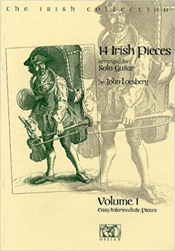 14 Irish Pieces arranged for Guitar - John Loesberg   Volume 1